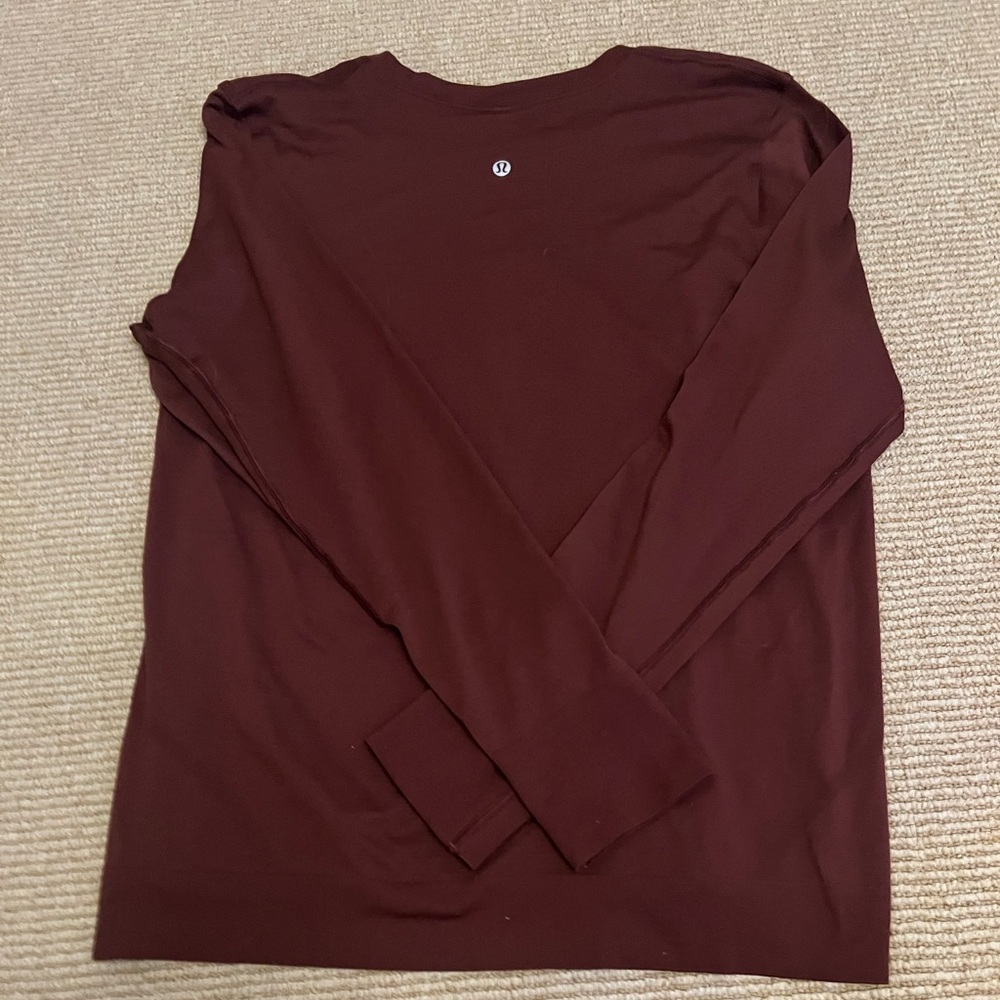 lululemon swiftly tech long-sleeve Burgundy